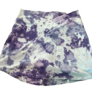 Victoria's Secret/Pink Tie Dye Active High Waist Crossover Skort
